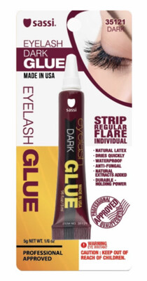 Eyelash Glue Dark 1/6 oz