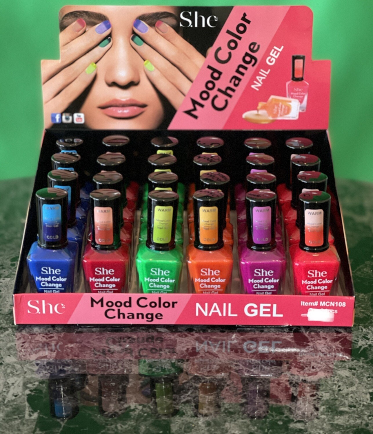 Mood Nail Polish (6 Pk)