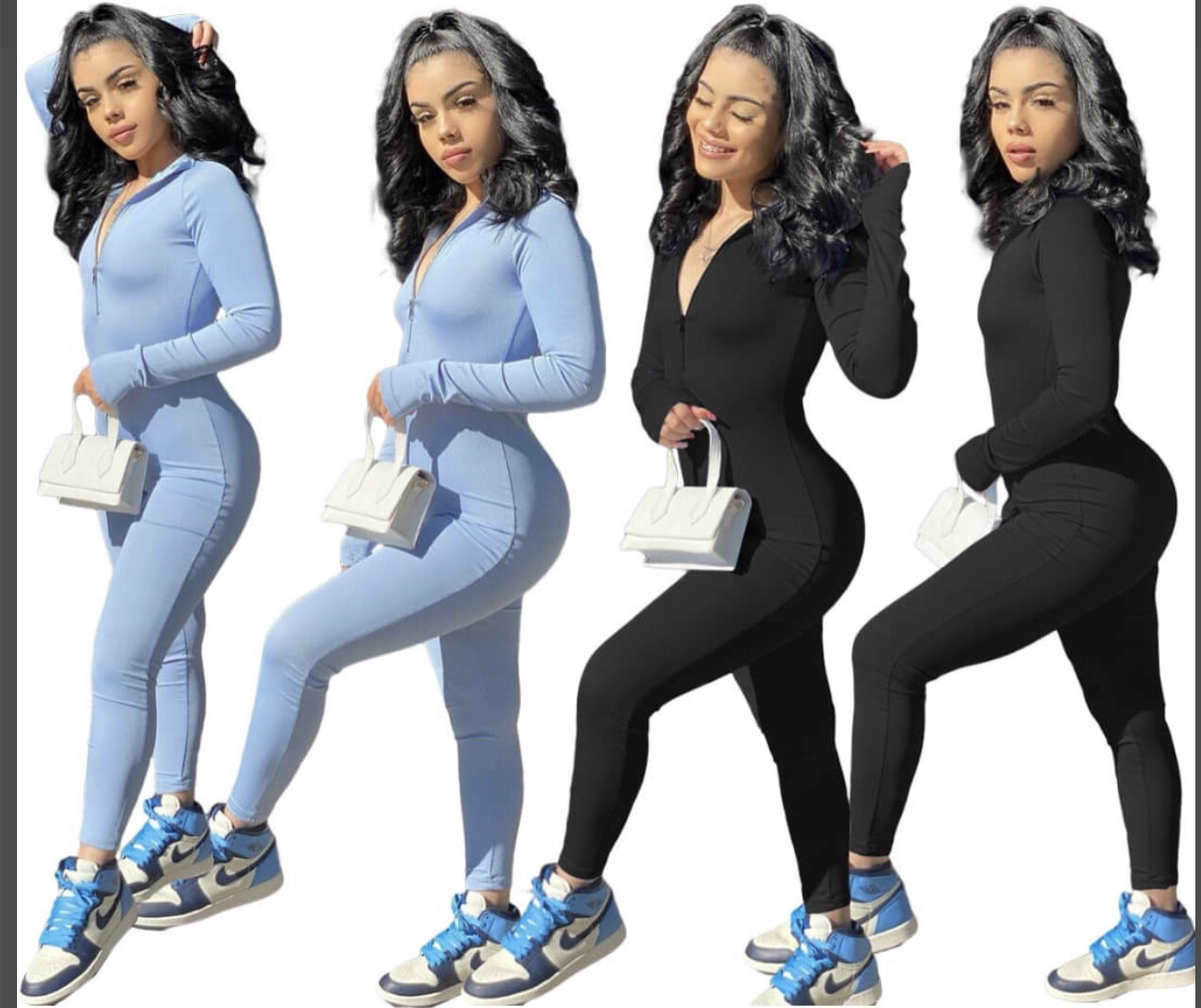 WOMEN LONG SLEEVE WINTER JUMPSUIT