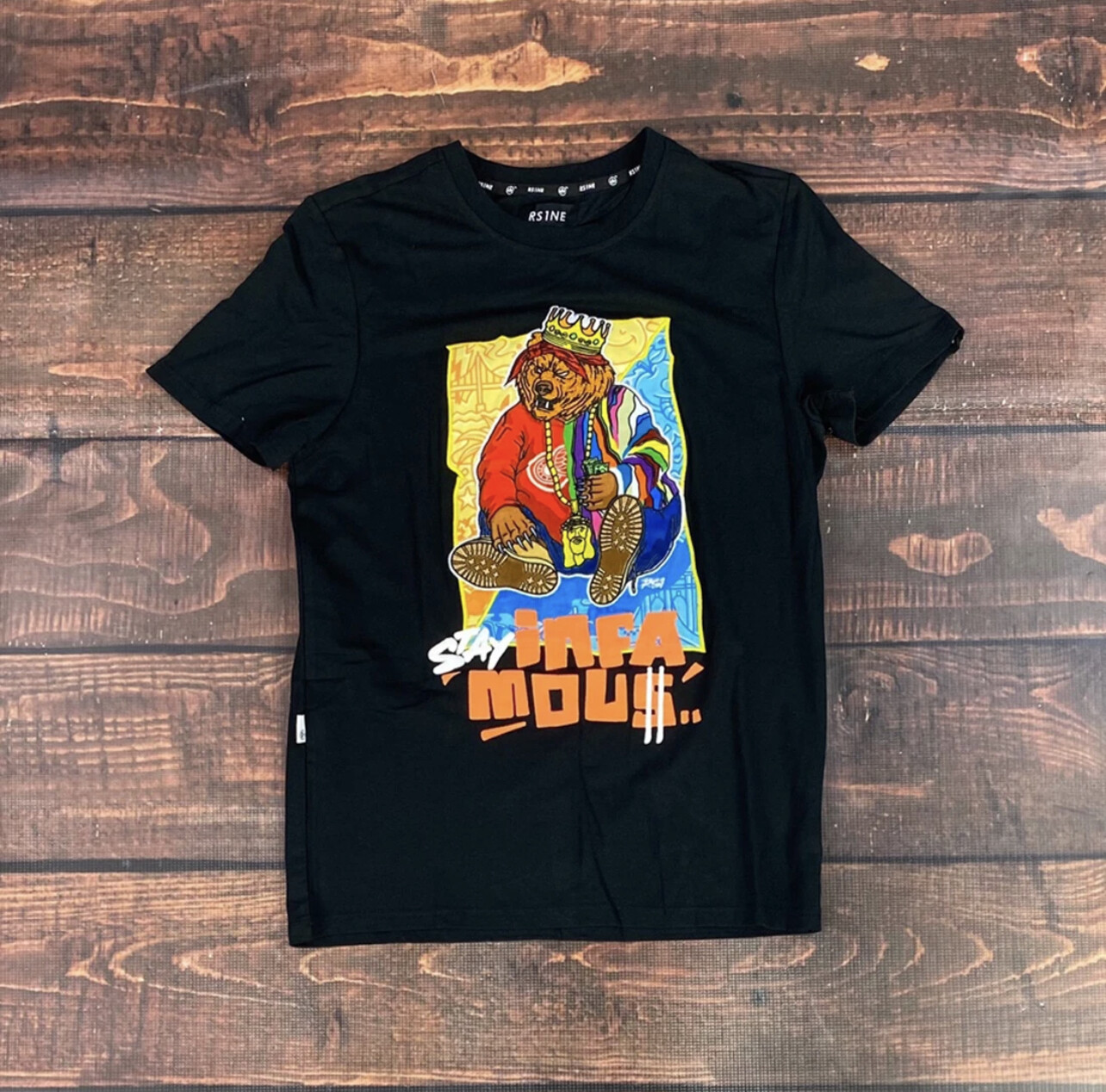 RS1NE MEN’S INFAMOUS VELVET SS TEE