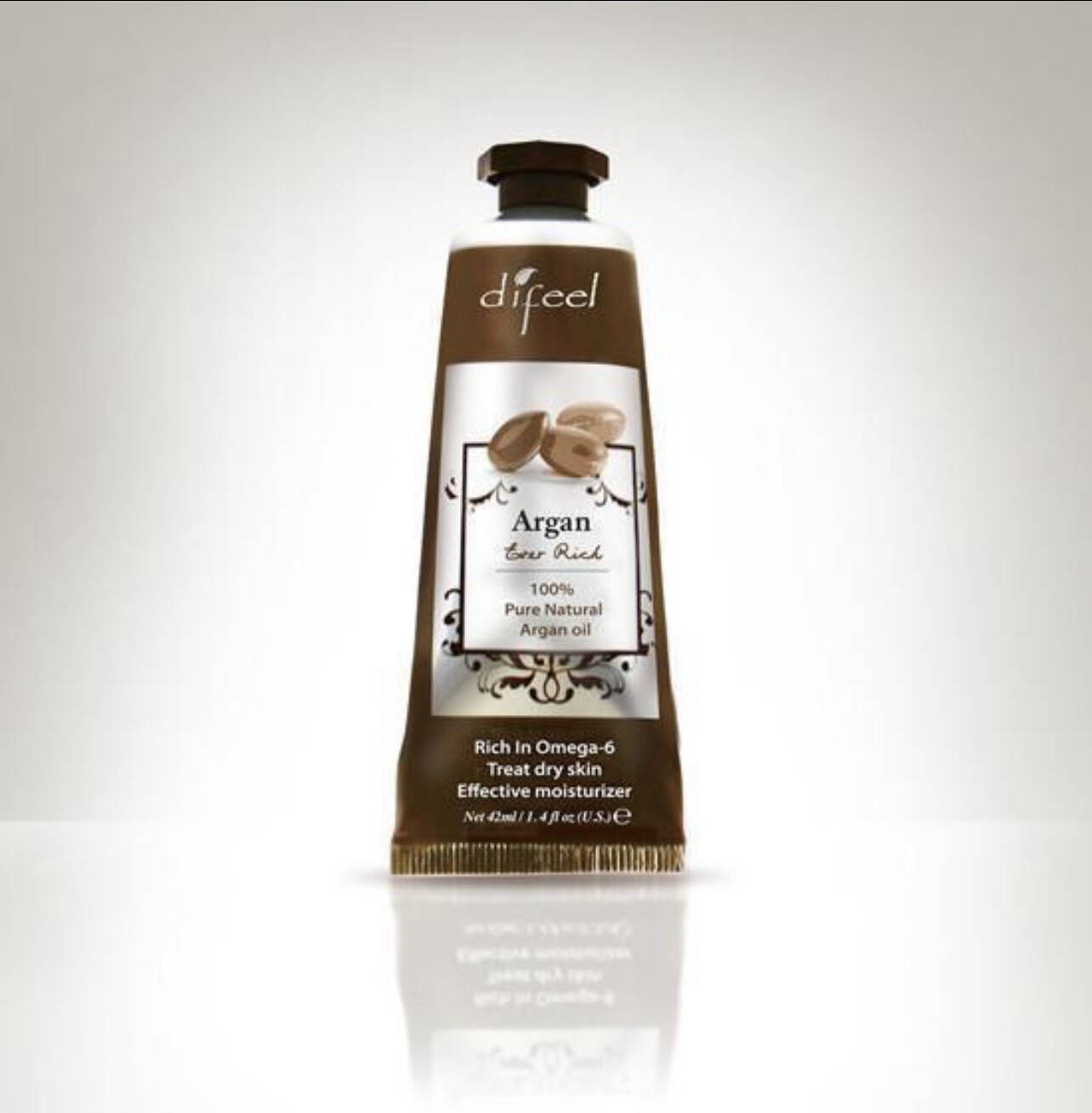 Difeel Hand Cream 1.4 Oz, Scent: Argan
