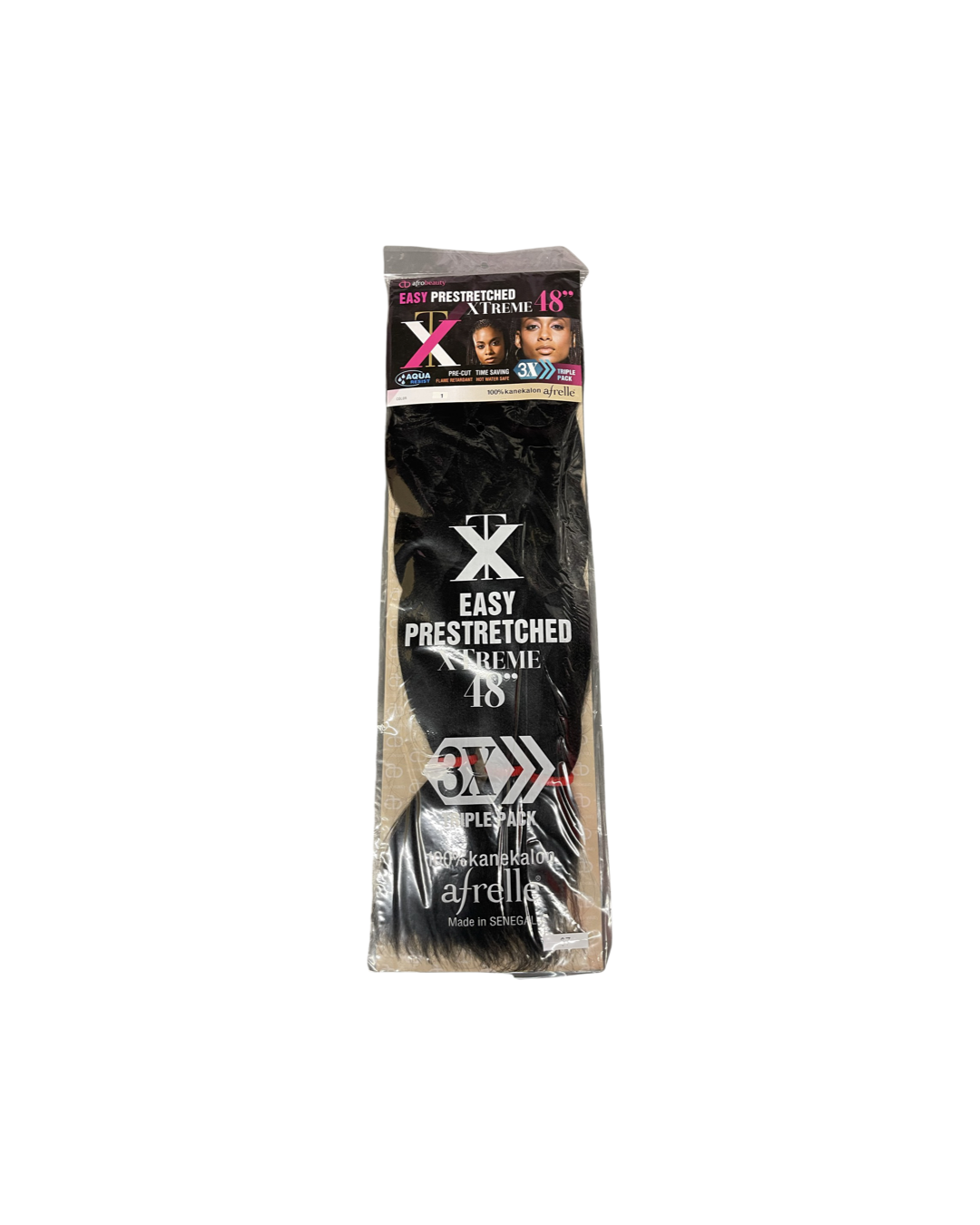 EASY PRE-STRETCHED XTREME 3X 48 INCH BRAIDING HAIR (3 BUNDLES/PACK)