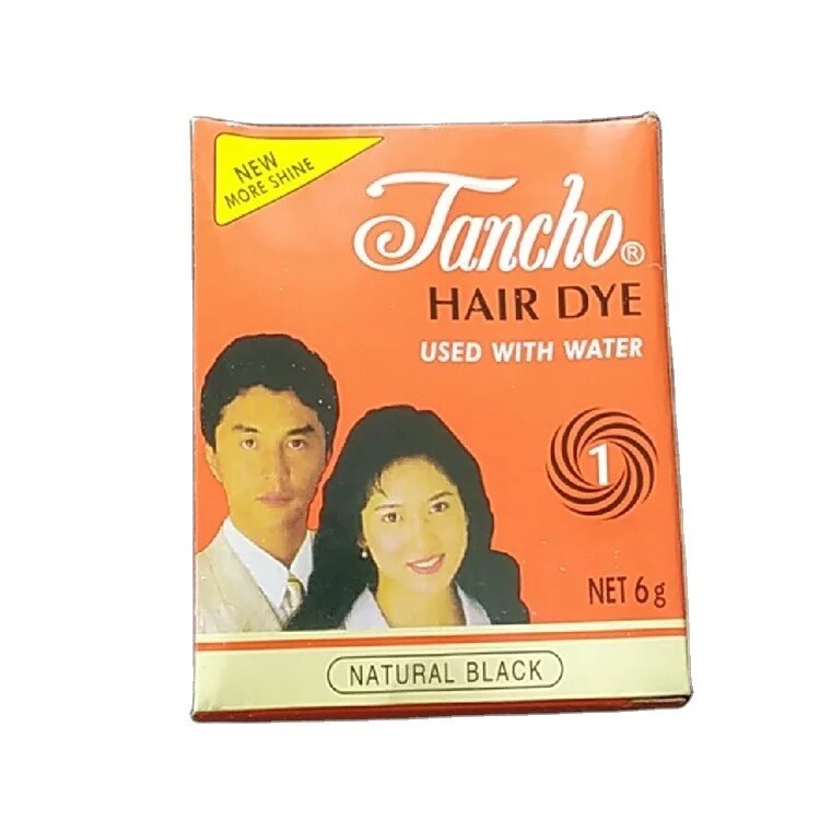Tancho Body Black Powder Hair Dye 6g