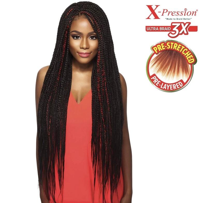 OUTRE X-PRESSION: 3X ULTRA PRE-STRETCHED KANEKALON BRAID 52&quot;