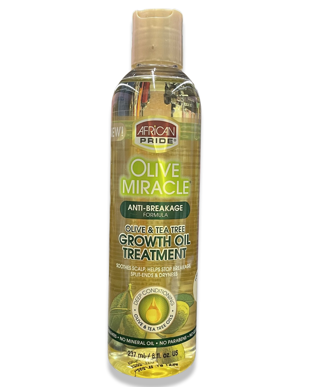 African Pride Olive Miracle Olive And Tea Tree Growth Oil Treatment 8oz