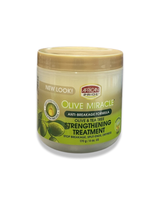 African Pride Olive Miracle Strengthening Treatment 6oz