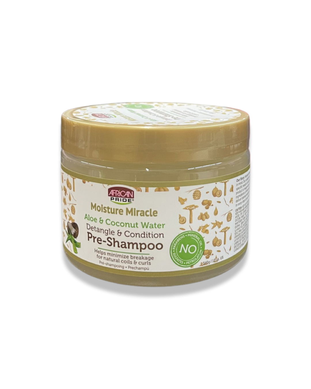 African Pride Moisture Miracle Pre-Shampoo 12oz