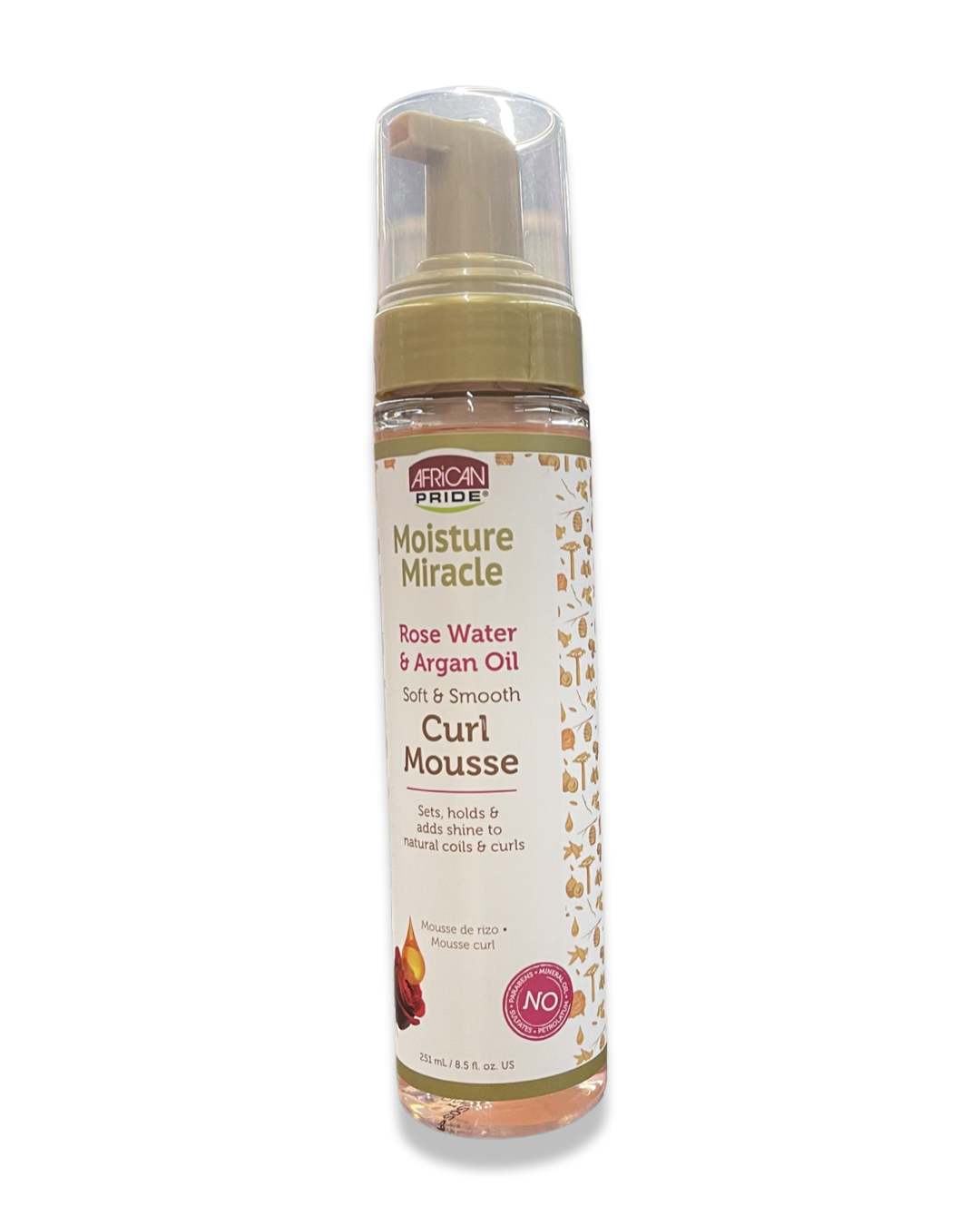 African Pride Moisture Miracle Curl Mousse 8.5oz