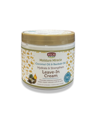 African Pride Moisture Miracle Leave-In Cream 15oz