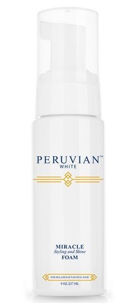 PERUVIAN WHITE MIRACLE FOAM 8OZ