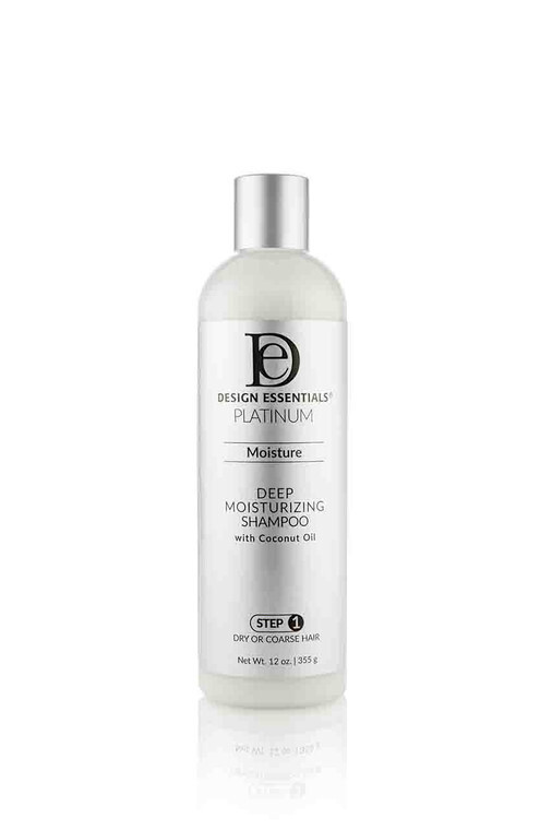 Design Essentials Platinum “Moisture” Deep Moisturizing Shampoo - Step 1, 12 oz