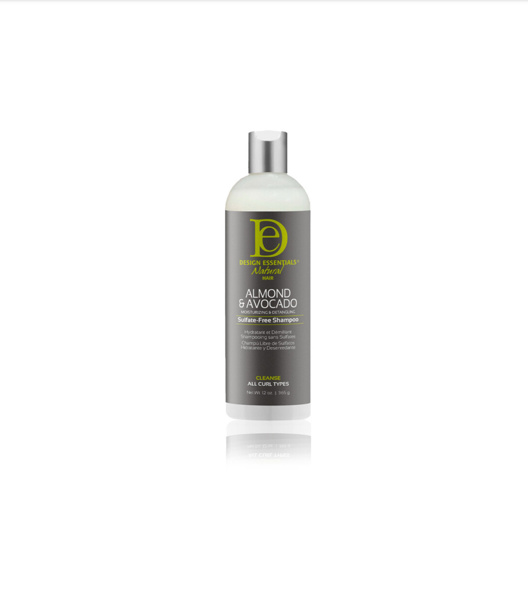 Design Essentials Almond And Avocado Moisturizing And Detangling Shampoo 12 oz