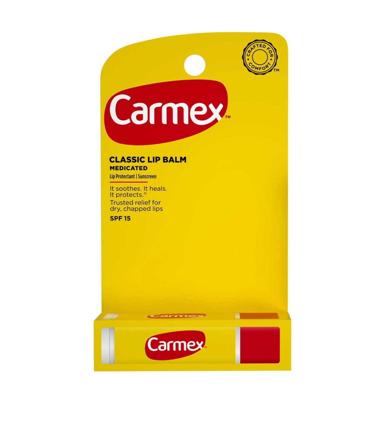 Carmex Medicated Classic Lip Balm Original 0.15 Oz