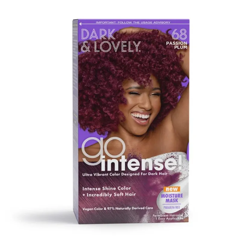 Dark &amp; Lovely Go Intense, Ultra Vibrant Color - Passion Plum