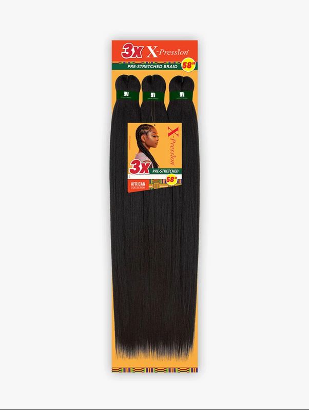 Sensationnel 3X X-Pression Pre-Stretched Braid 58″