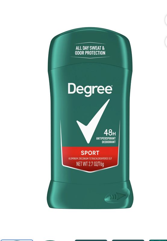 Degree Men All Day Sweat and Odor Protection Antiperspirant Deodorant Stick for Men, 2.7 oz