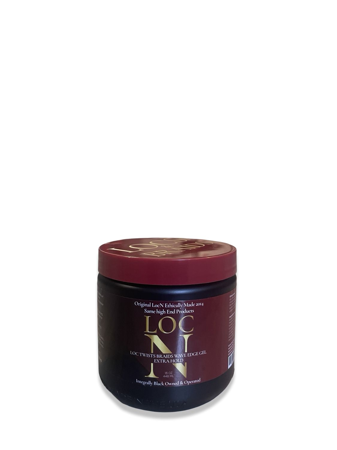Loc N Twists Braids Wave Edge Gel Extra Hold 16 Oz
