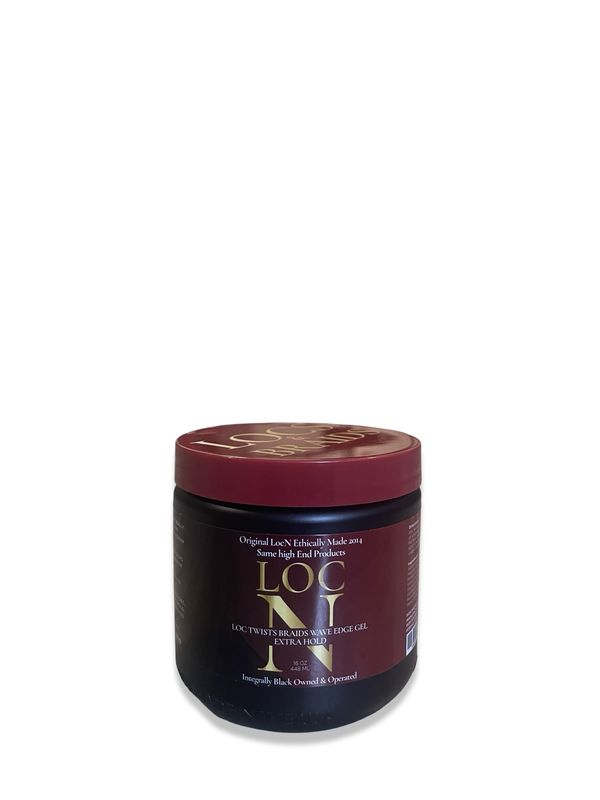 Loc N Twists Braids Wave Edge Gel Extra Hold 16 Oz