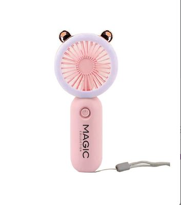 Magic Collection Mini Beauty Fan LED Light - Cat Ear Pink