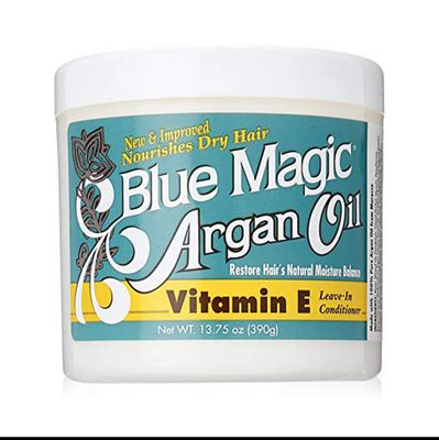 Blue Magic Argan Oil Vitamin E Leave-In Conditioner 13.75 Oz