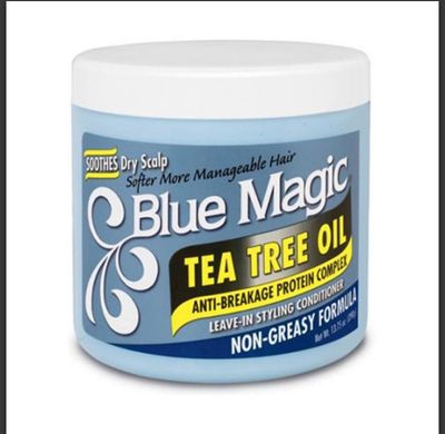 Blue Magic Tea Tree Oil Leave-In Styling Conditioner 13.75 Oz