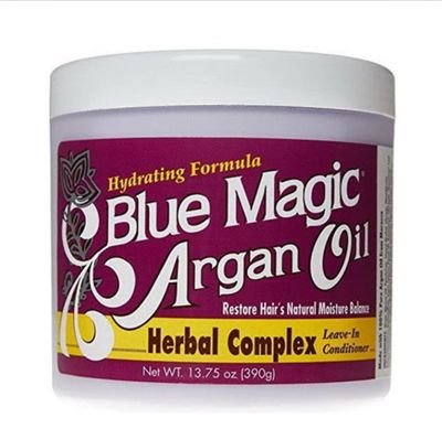 Blue Magic Argan Oil Herbal Complex Leave-In Conditioner 13.75 Oz