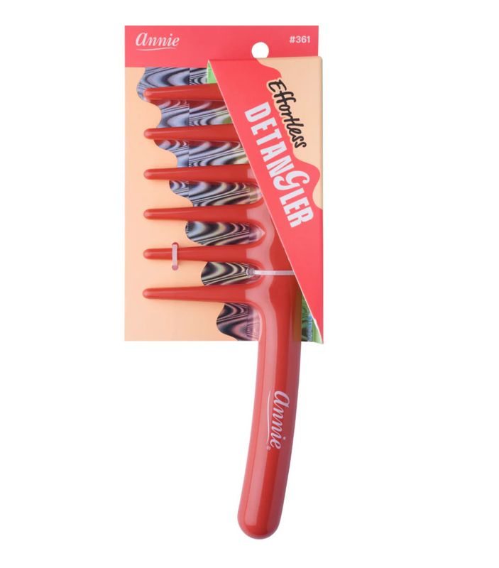 Annie Effortless Detangler Comb, 1 Count, Orange