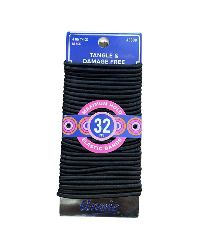 Annie 4mm 32PCS Elastic Bands