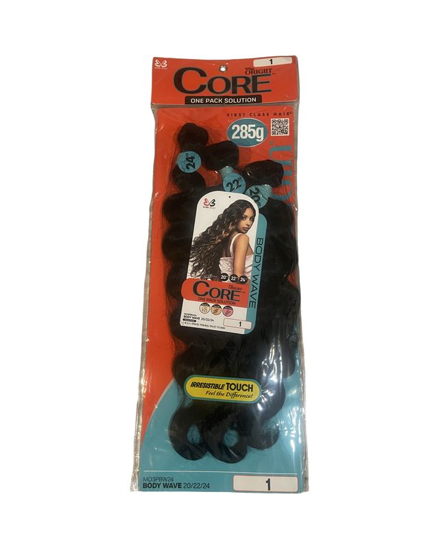 Bobbi Boss Miss Origin CORE 3PCS Synthetic Weaving Hair BODY WAVE 20"/22"/24"