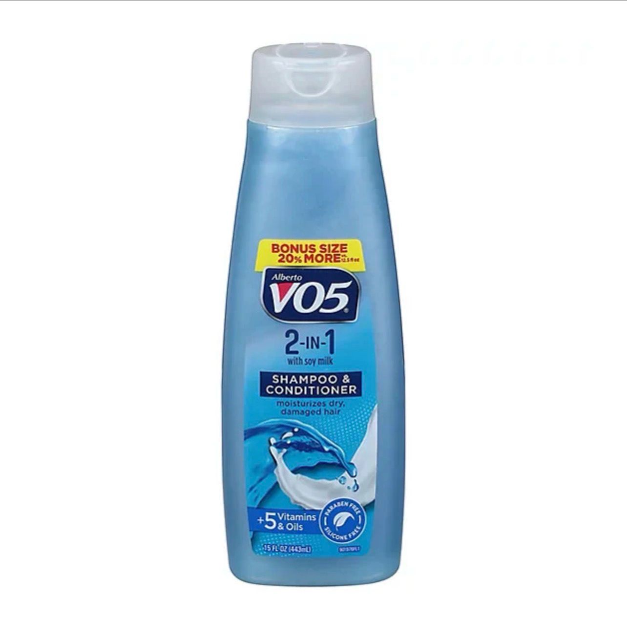 Alberto Vo5 2-in-1 Shampoo &amp; Conditioner With Soy Milk 15 Oz
