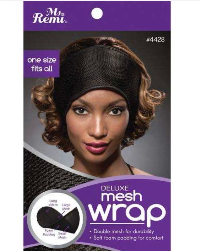 Ms. Remi Deluxe Mesh Wrap Black