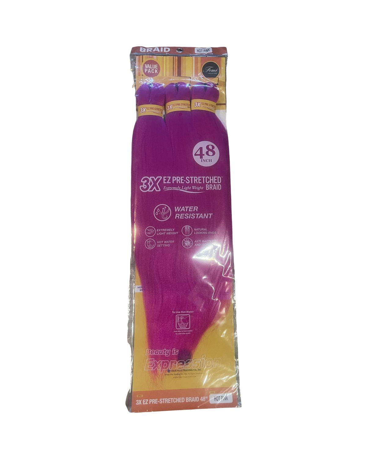 Femi Collection 3x EZ Pre-Stretched Braid 48"