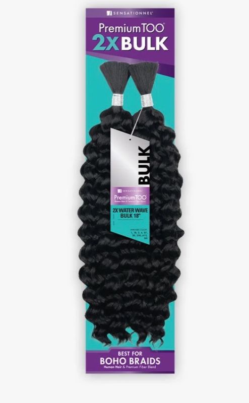Sensationnel Premium TOO 2X Bulk Water Wave, 18”