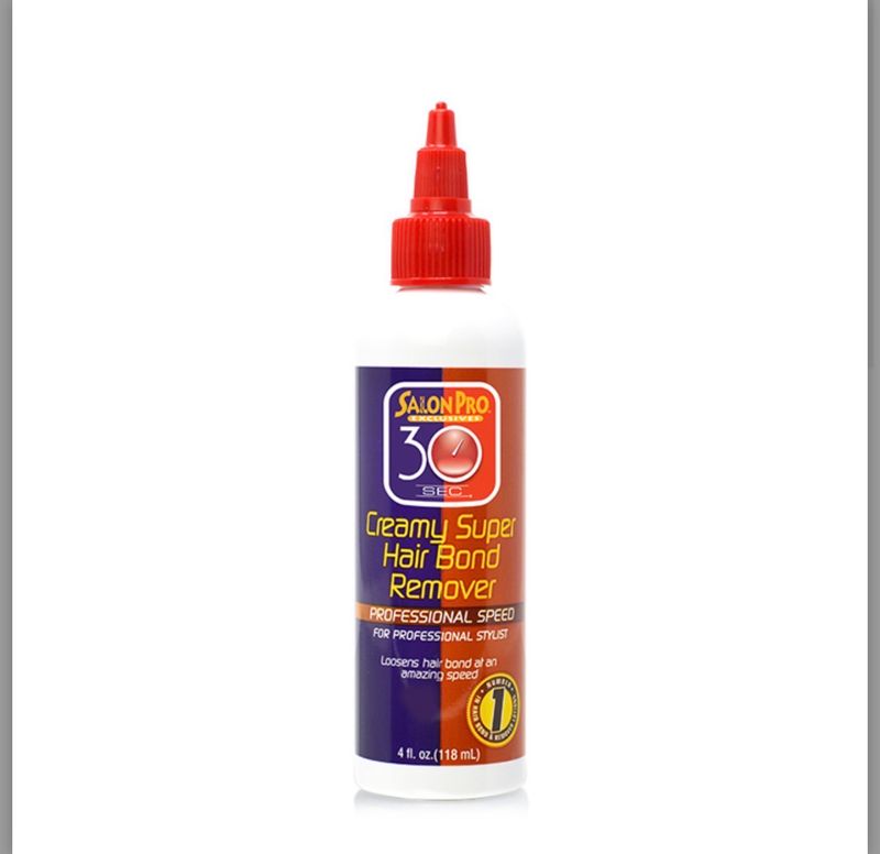 SALON PRO 30 SEC® CREAMY SUPER HAIR BOND REMOVER 4 OZ
