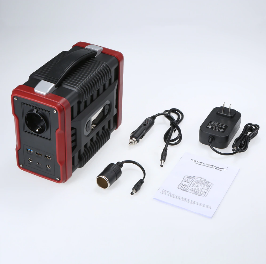 Rechargeable Portable Power Generator AC-DC Power Supply 200W 60000mAh