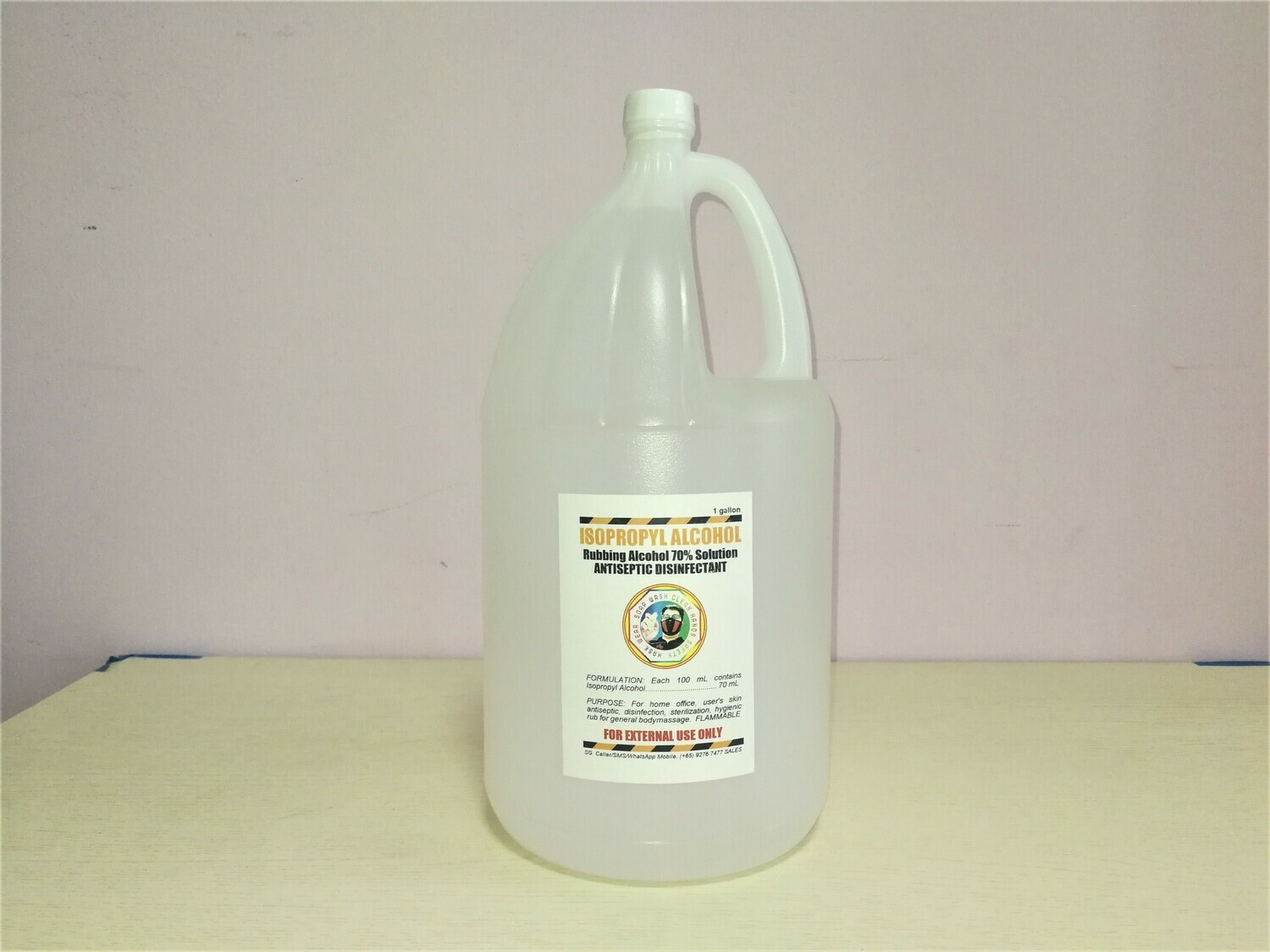 Isopropyl Alcohol (IPA) 70% - 1 GALLON Alcohol Cleaning Solution