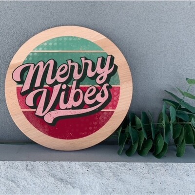 Merry Vibes Wall Decor