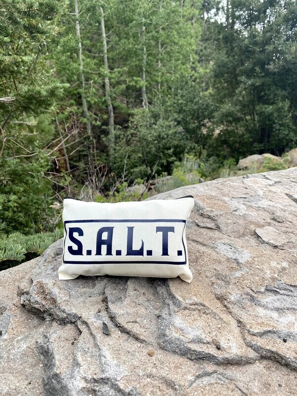 Ouch Pouch (White/Navy)
