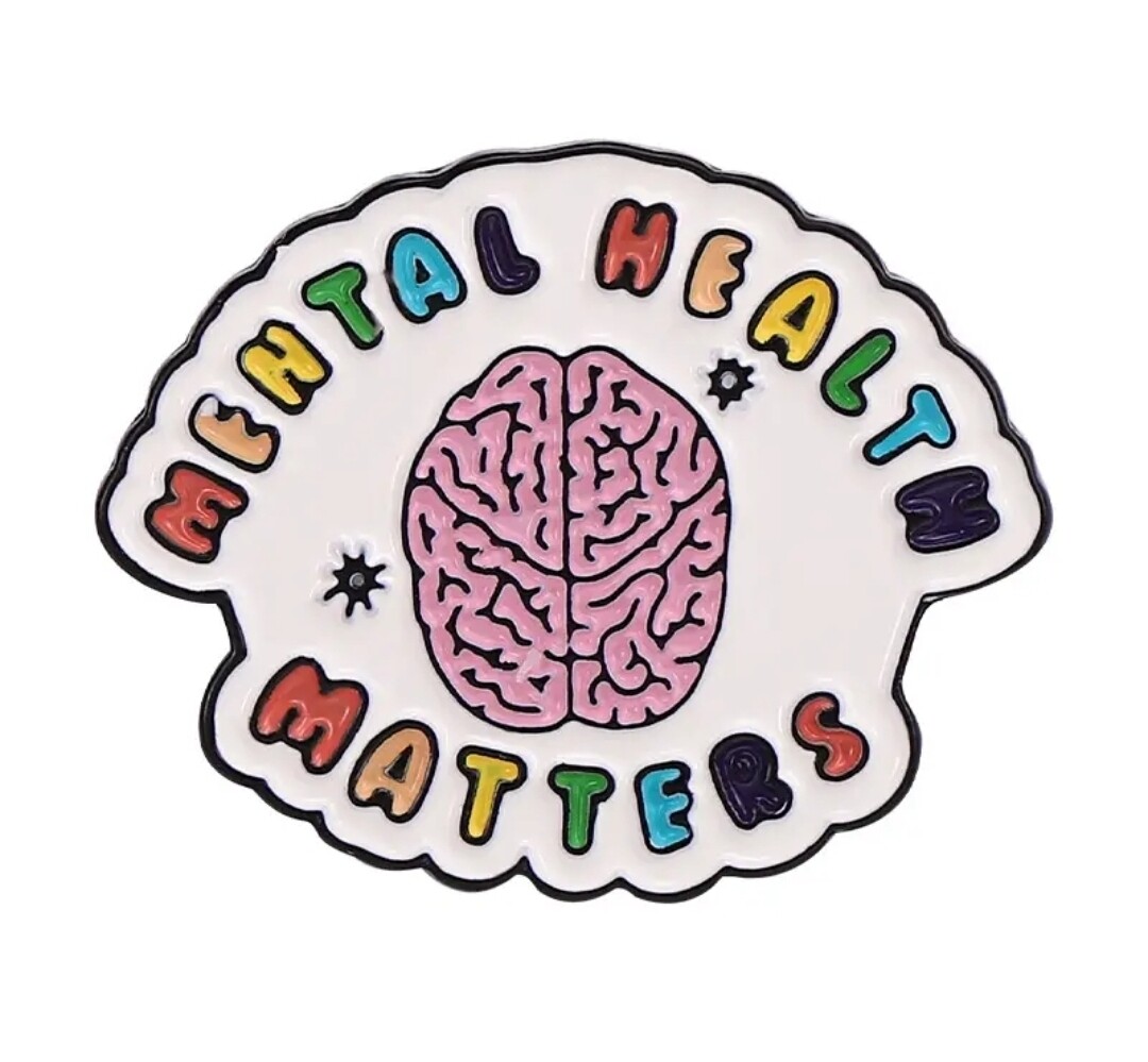 Mental Health Awareness Lapel Pin