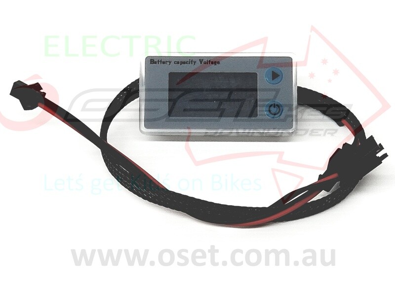 Battery Capacity Voltage Meter Gauge, PNP replaces throttle lights