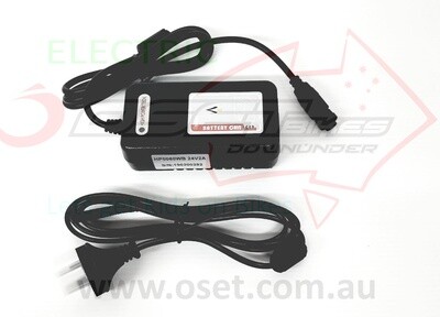 Charger for 12.5E, 12.5R, 24V, 2A