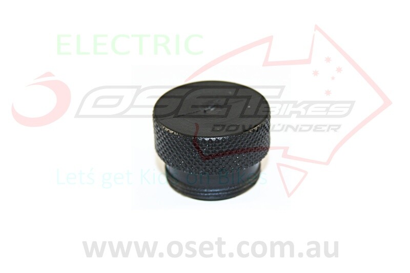 Battery parts - discharge port cover, black