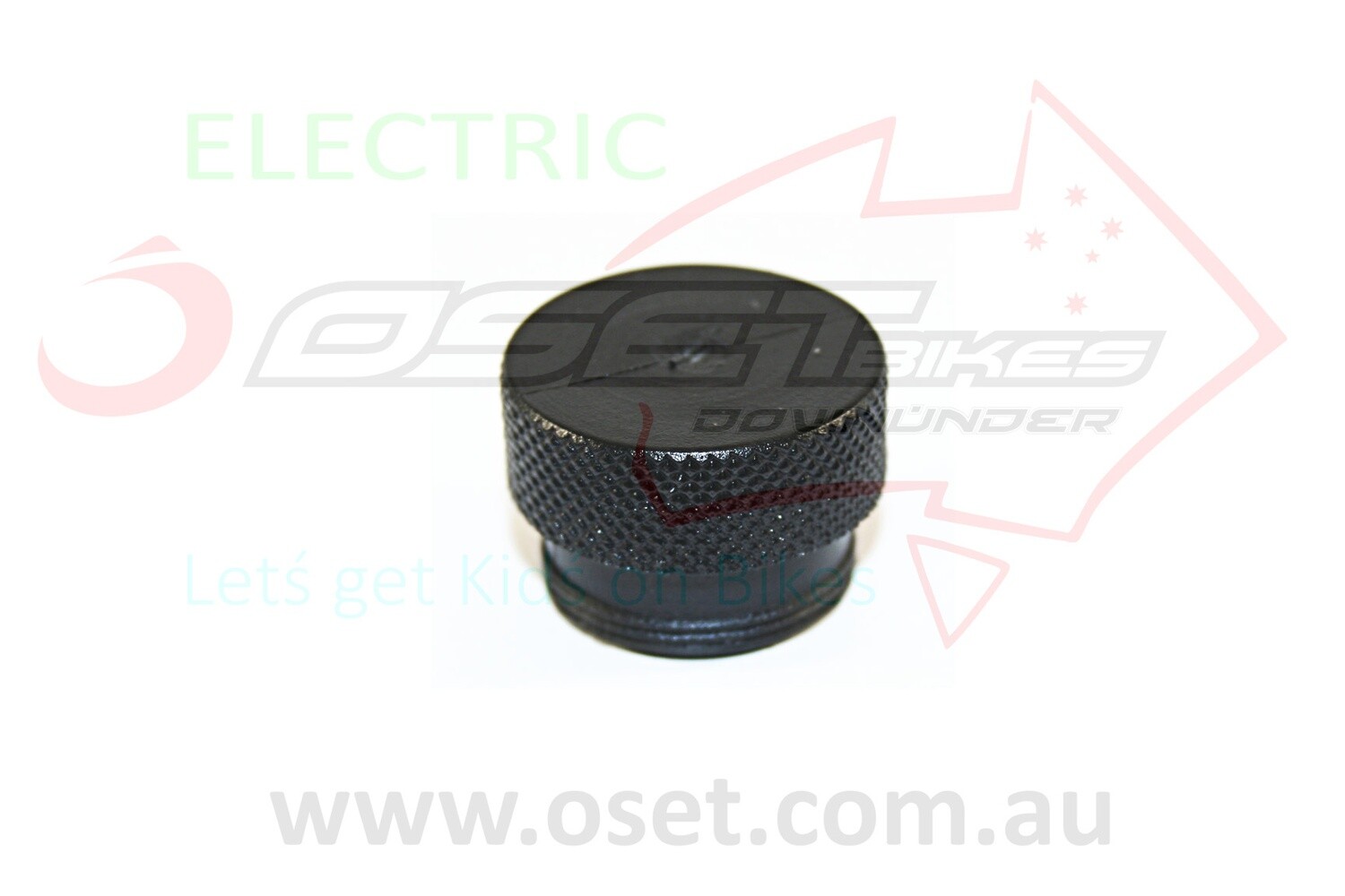 Battery parts - discharge port cover, black