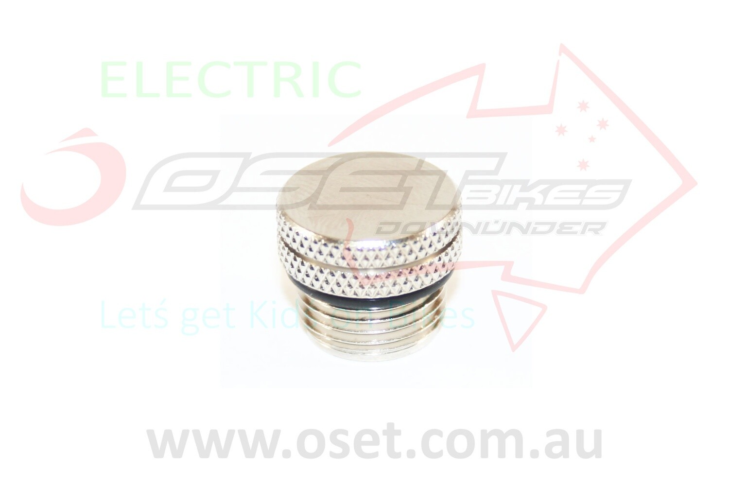 Battery OSET Lithium -  diagnostic port cover, silver M12