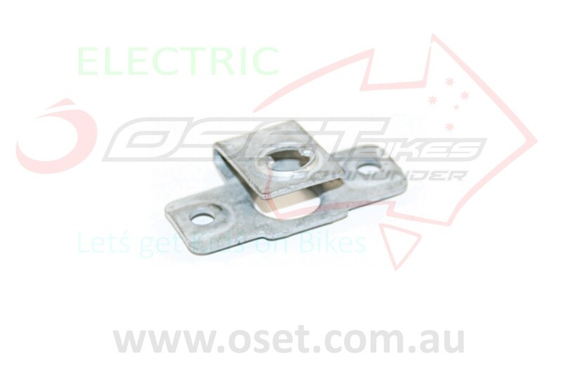Quick fastener -DZUS retaining plte 6mm,silv MX-10