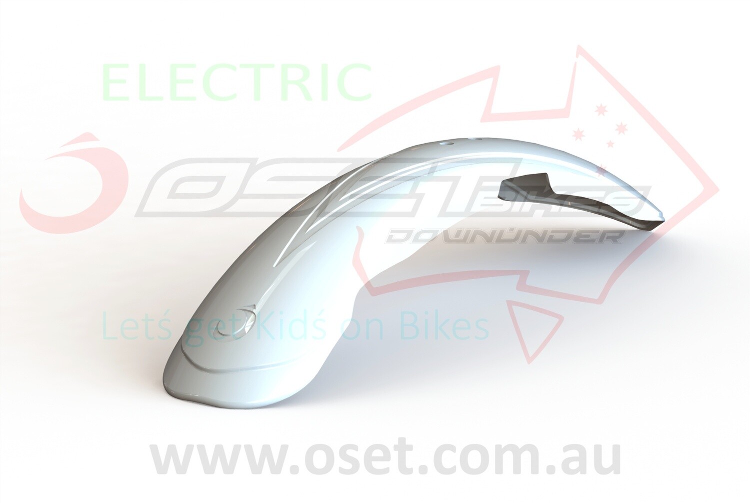 Mudguard front WHT for 12.5R