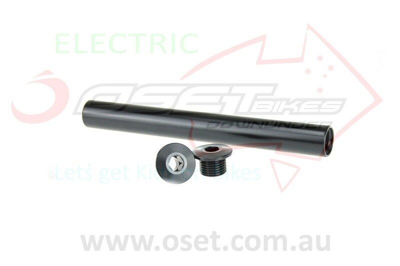 Axle 20mm for DNM USD Fork, Alloy with end bolts, MX10
