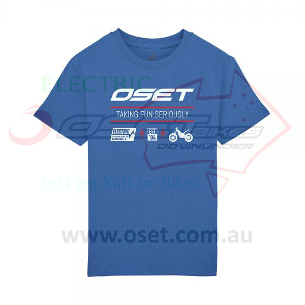 T-Shirt Electric OSET Kid S Blue/Wht.Red