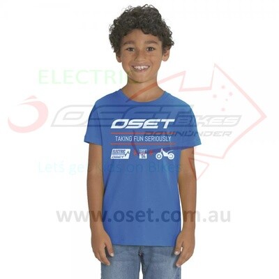 T-Shirt Electric OSET Kid S Blue/Wht.Red