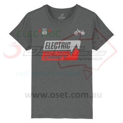 T-Shirt Fun OSET Kid M Grey